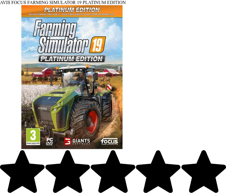 Jeu Farming Simulator 19 (Landwirtschafts-Simulator) Astragon - Bon état - Convient à Plusieurs Plateformes